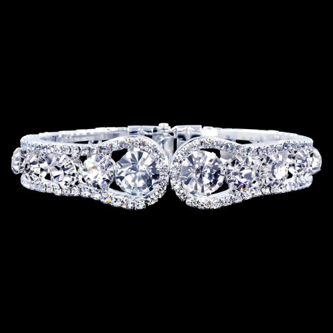 Bracelets #6490 - Elegant Chunk Cuff Bracelet