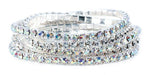 #91124 - Aurora Borealis Buncher Bracelets