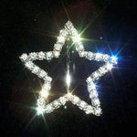 #12375C - 2" Star buckle (Limited Supply) Buckles & Slides Rhinestone Jewelry Corporation