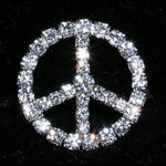 3/4" Peace Sign Buckle - #14378 (Limited Supply)