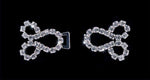 #11791 Swirve Hook and Loop Closure (Limited Supply) Buttons - Other Shapes Rhinestone Jewelry Corporation