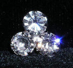 #15506 - Three Stone Traingle Button
