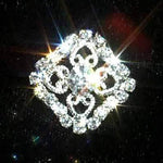 Square Filigree Button #13262 (Limited Supply)
