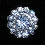 #15574 - Center Stone Daisy Button - 1" (Limited Supply)