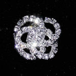 Buttons - Round #1950SM - 4 Ring Loveknot Button - Small
