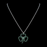 Christmas Jewelry #10701 Shamrock Necklace