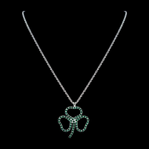 Christmas Jewelry #10701 Shamrock Necklace