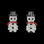 Christmas Jewelry #17313- Snowman Earrings