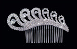 #15778 - Ocean Waves Comb Combs Rhinestone Jewelry Corporation