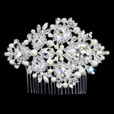 Combs #16551- Pearl Pears and Pearls Hair Comb