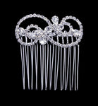 #16860 - Elegant Tidal Hair Comb Combs Rhinestone Jewelry Corporation