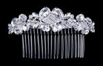 #16865 - Clusters of Hope Hair Comb Combs Rhinestone Jewelry Corporation