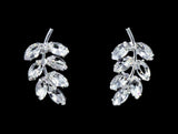 #16944 - Laurel Earrings - 3/4" Earrings - Button Rhinestone Jewelry Corporation