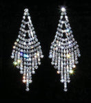 #15068 - An After 5 Affair Earring Earrings - Dangle Rhinestone Jewelry Corporation