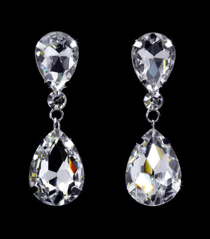 Crystal Drop Earrings