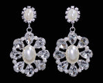 #16556 - Victorian Ball Drop Earrings Earrings - Dangle Rhinestone Jewelry Corporation