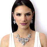 #16688 - Massive Rhinestone Drop Earrings