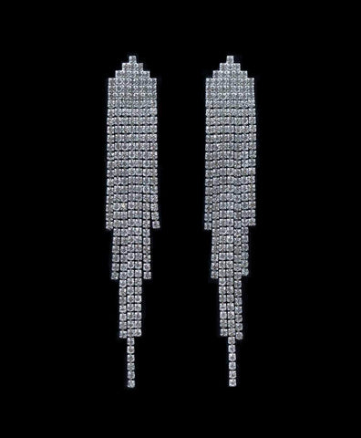 #16719 - Rhinestone Breezy Earrings