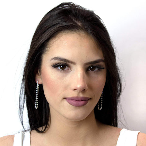 #16928 - Looped Front Back Earrings (Limited Supply)