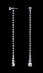#16929 - Elegant Drop Front Back Earrings (Limited Supply) Earrings - Dangle Rhinestone Jewelry Corporation
