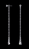 #16929 - Elegant Drop Front Back Earrings (Limited Supply) Earrings - Dangle Rhinestone Jewelry Corporation