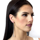 #16929 - Elegant Drop Front Back Earrings (Limited Supply) Earrings - Dangle Rhinestone Jewelry Corporation