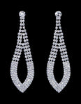 #17026 - Graduated Dangle Earrings - 3"