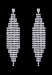 #17065 - Lattice Fringe Earrings - 3"
