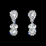 Earrings - Dangle Pear Drop Wide Earrings #10012E