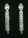 Rhinestone Earring #9998E - Squid Dangle