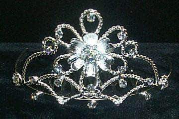 #11683 Flower Frontal Comb