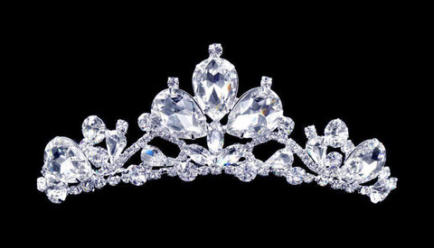 #16220 Exquisite Bride Frontal Comb (Limited Supply) Tiara Combs Rhinestone Jewelry Corporation