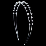 Headbands #16506 - Wire Dot Simplicity 2 Row Headband