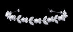 #16840 - Pearl Rosette Fexible Headband