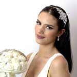 #16844 - Angel Wing Headband Headbands Rhinestone Jewelry Corporation