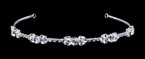 #16845 - Rhinestone Bow Headband