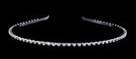 #6548 - Single Row Rhinestone Headband Headbands Rhinestone Jewelry Corporation