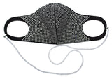 Mask #17164-AB - Crystal Bead Multifunctional Eyeglass & Mask Holder