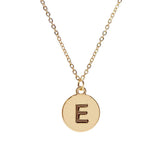 #16430G - Weiss Initial Necklace Available in Any Letter of the Alphabet - Adjustable from 18"-21" Trendy Jewelry Rhinestone Jewelry Corporation