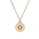 #16430G - Weiss Initial Necklace Available in Any Letter of the Alphabet - Adjustable from 18"-21" Trendy Jewelry Rhinestone Jewelry Corporation