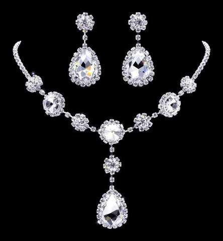 #16947 - Oasis Necklace and Earring Set Necklace Sets - Low price Rhinestone Jewelry Corporation