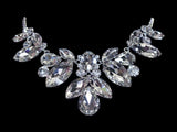 Necklaces - Midsize #16697 - Butterfly Rhinestone Collar Statement Necklace
