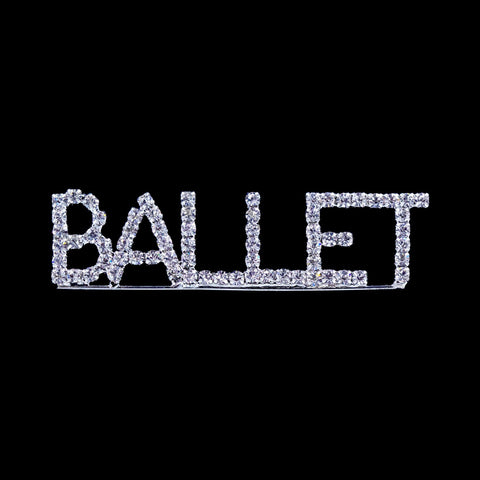 #12613 Ballet Pin Pins - Dance/Music Rhinestone Jewelry Corporation