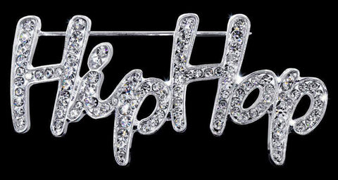 #16340 Hip Hop Pin Pins - Dance/Music Rhinestone Jewelry Corporation