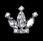 Pins - Pageant & Crown #11891 Rhinestone Crown Pin