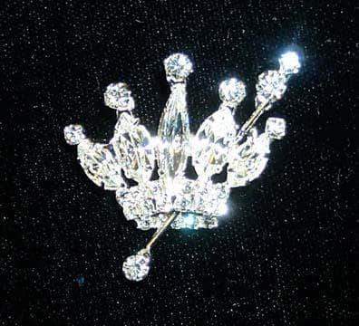 #12335 - Crown and Scepter Pin
