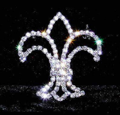 #13609 - Delicate Fleur de Lis Pin