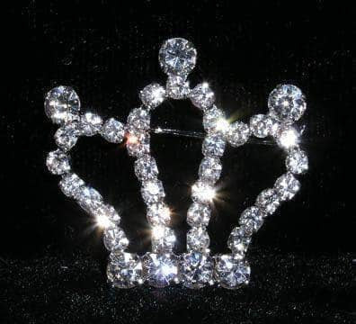Pins - Pageant & Crown #14625 - Triple Royal Crown Pin