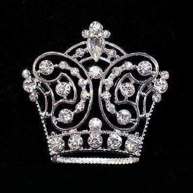 #16122 - French Majesty Crown Pin