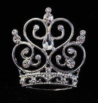 #16129 - Musical Heart Crown Pin